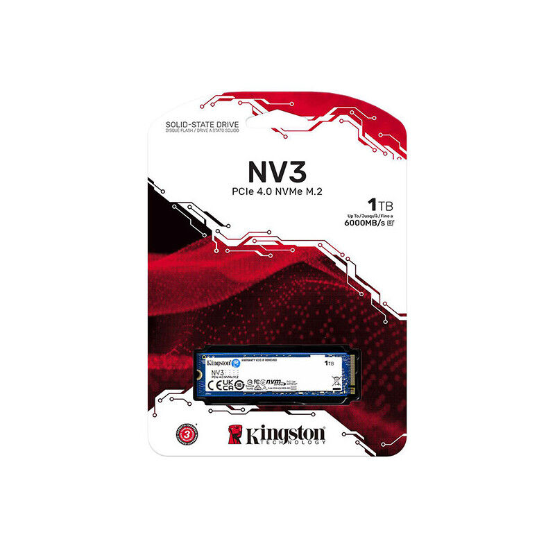 Kingston Nv3 1tb Ssd Nvme M.2 2280 thumbnail 3