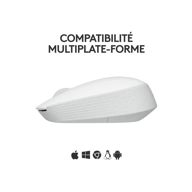 M171 Wireless Mouse - Blanc