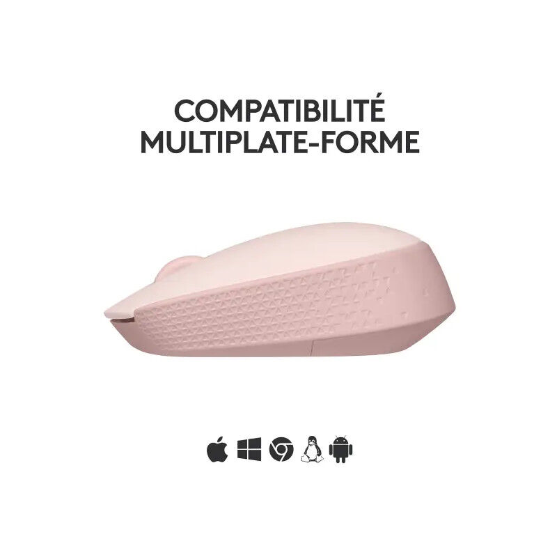 Logitech M171 Wireless Mouse Rose