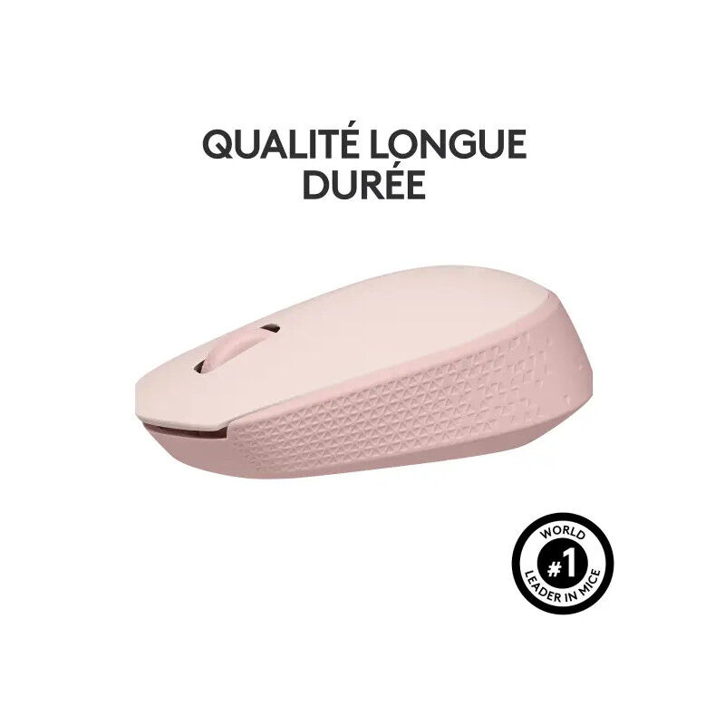 Logitech M171 Wireless Mouse Rose thumbnail 3