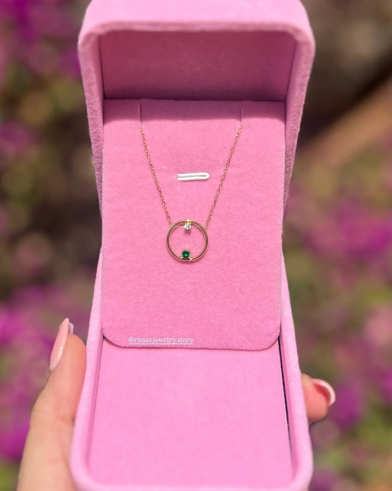 Collier Émeraude Pure