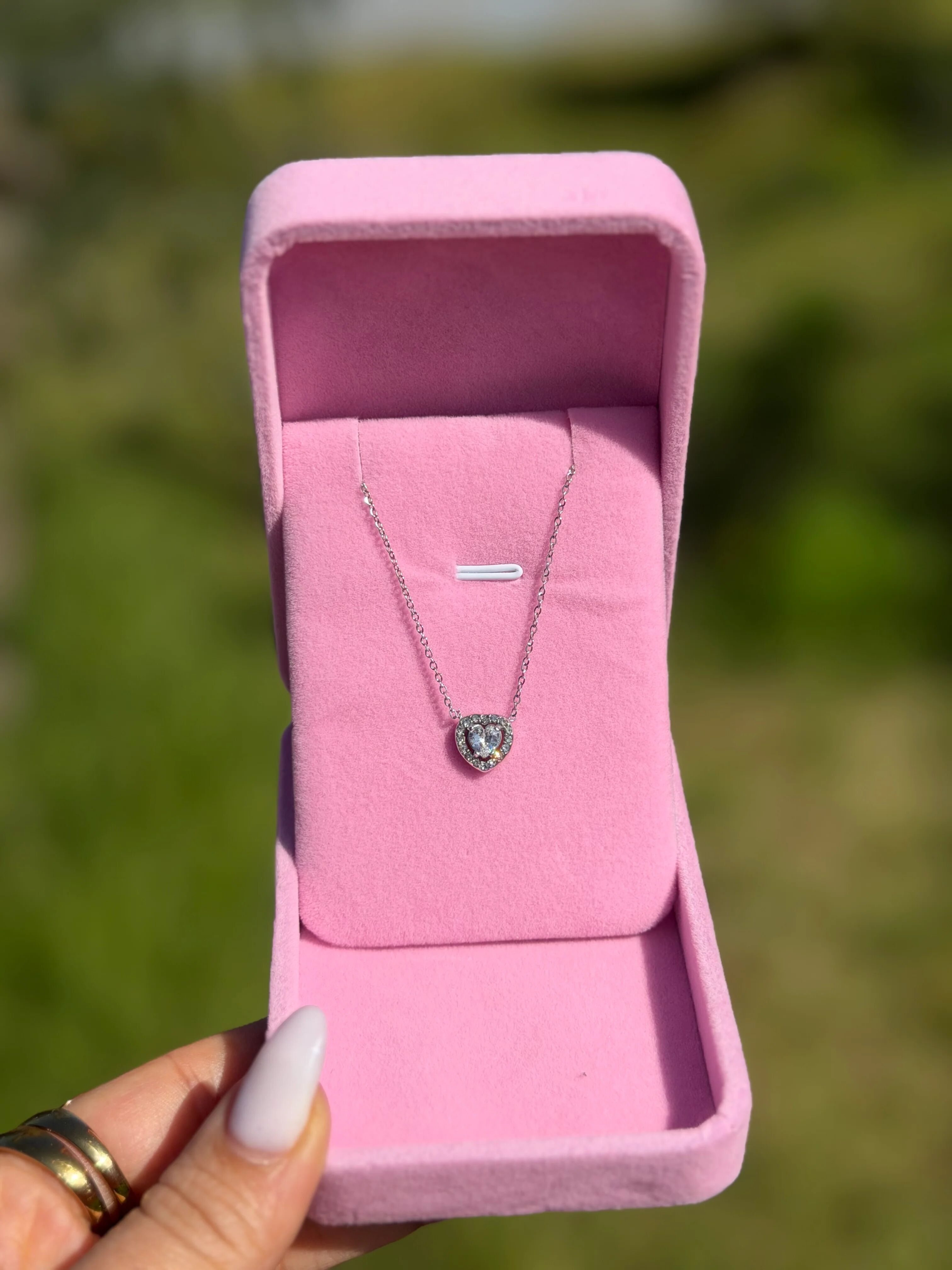Collier Cœur Glacé