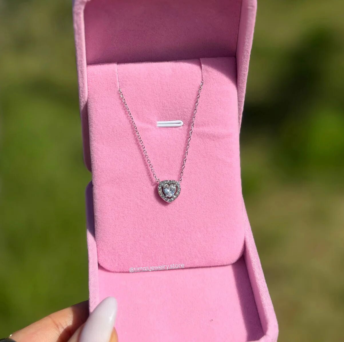 Collier Cœur Glacé