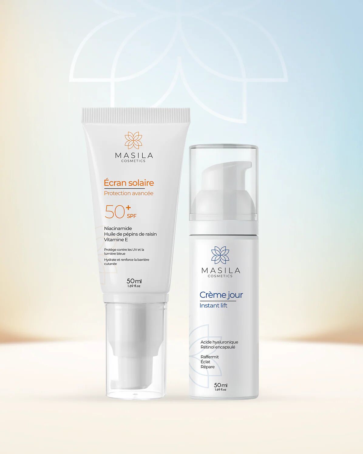Coffret Fermeté & Protection Uv - Crème Jour & Écran