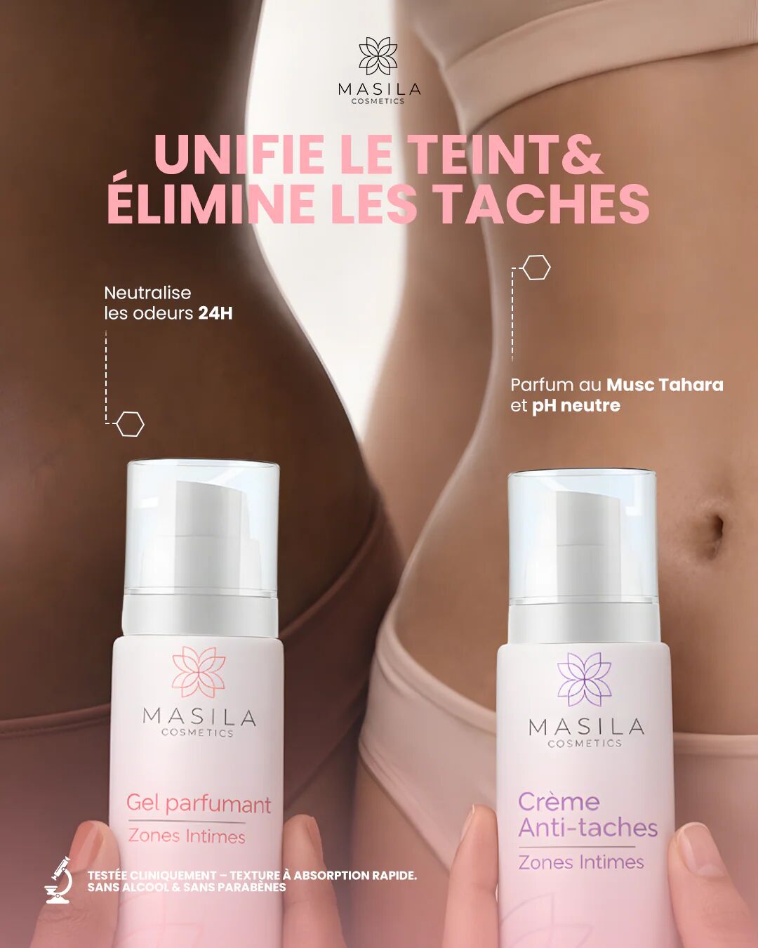 Coffret Intime – Crème Anti-taches + Gel Parfumant