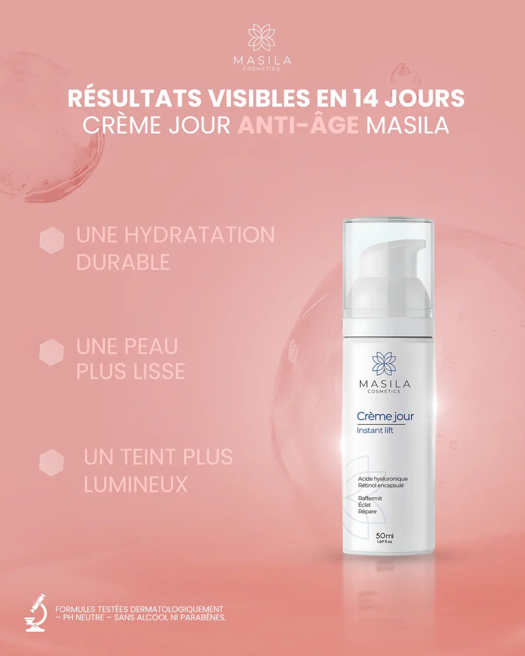 Crème Jour – Anti-âge Instant Lift Au Rétinol Encapsulé