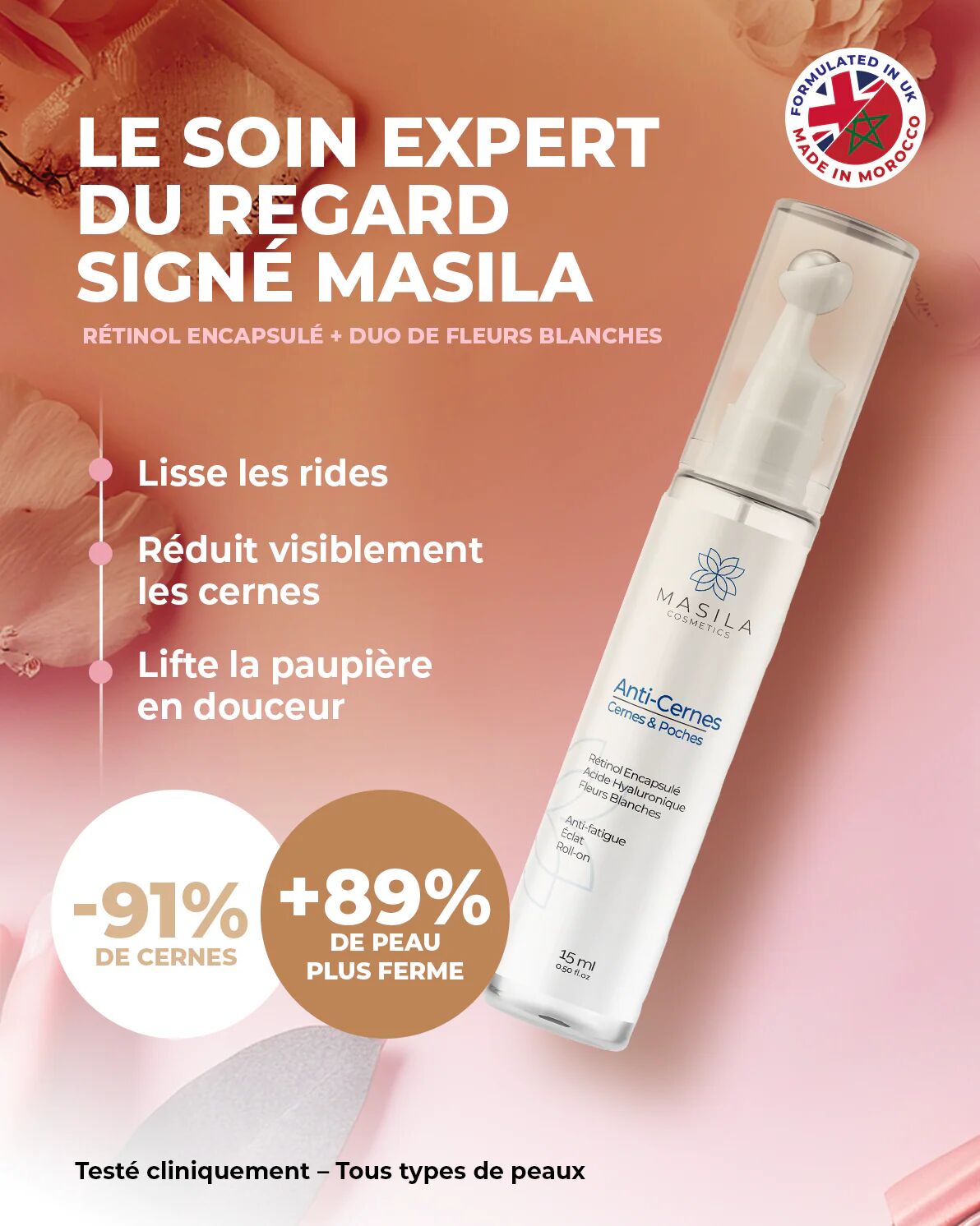 Sérum Contour Des Yeux – Lissant, Anti-cernes & Anti-relâchement thumbnail 4