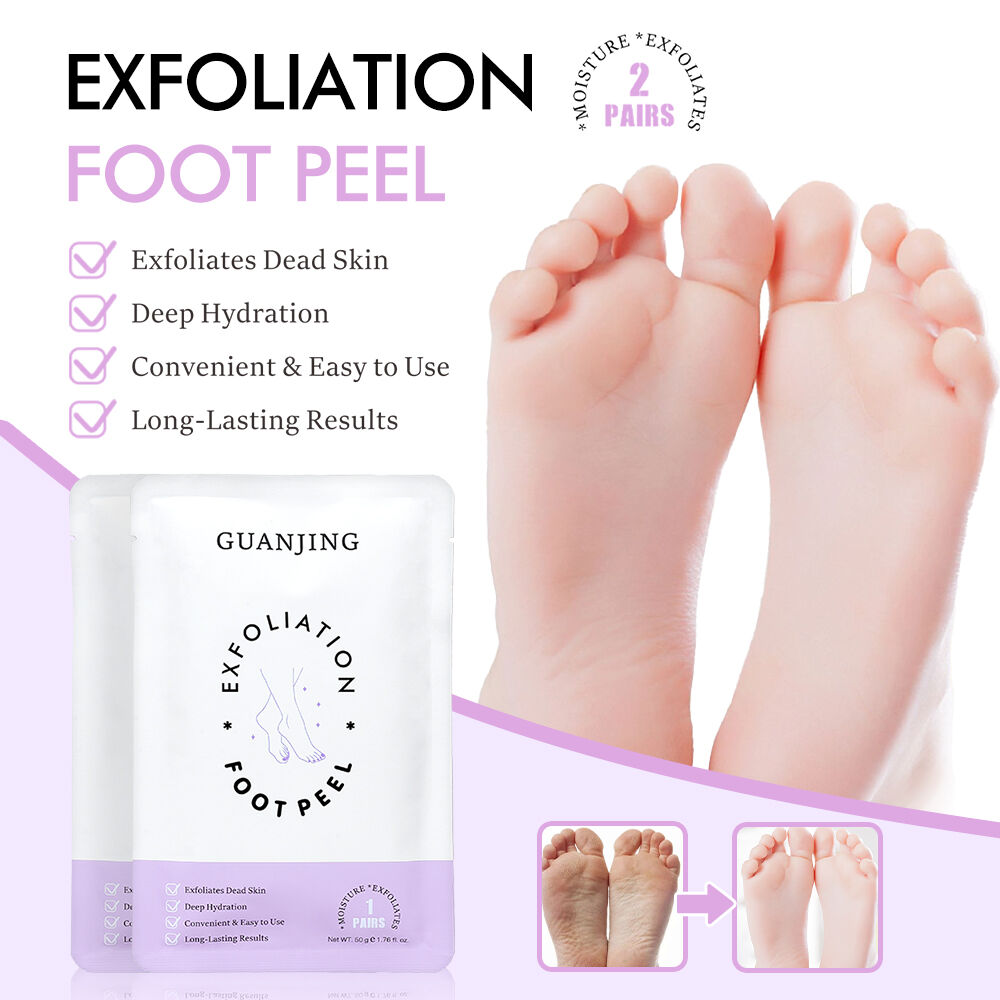 Masque Exfoliant Pieds En Chaussettes – Soin Hydratant & Réparateur
