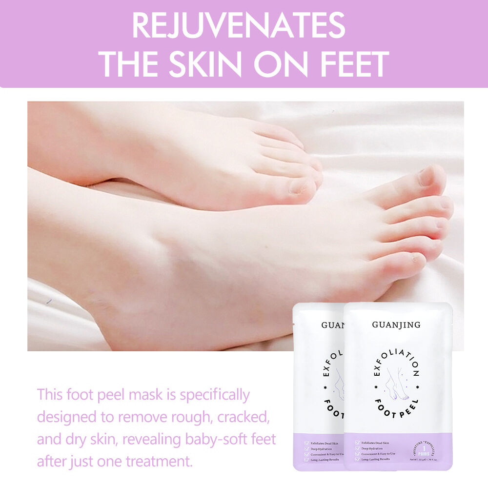 Masque Exfoliant Pieds En Chaussettes – Soin Hydratant & Réparateur thumbnail 3