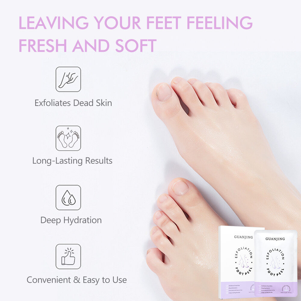 Masque Exfoliant Pieds En Chaussettes – Soin Hydratant & Réparateur thumbnail 4
