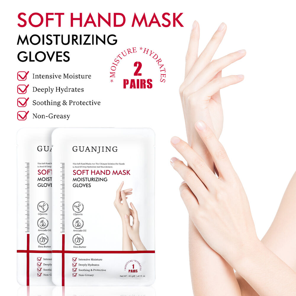 Masque Mains En Gants À L’huile D’avocat – Soin Hydratant, Nourrissant & Lissant