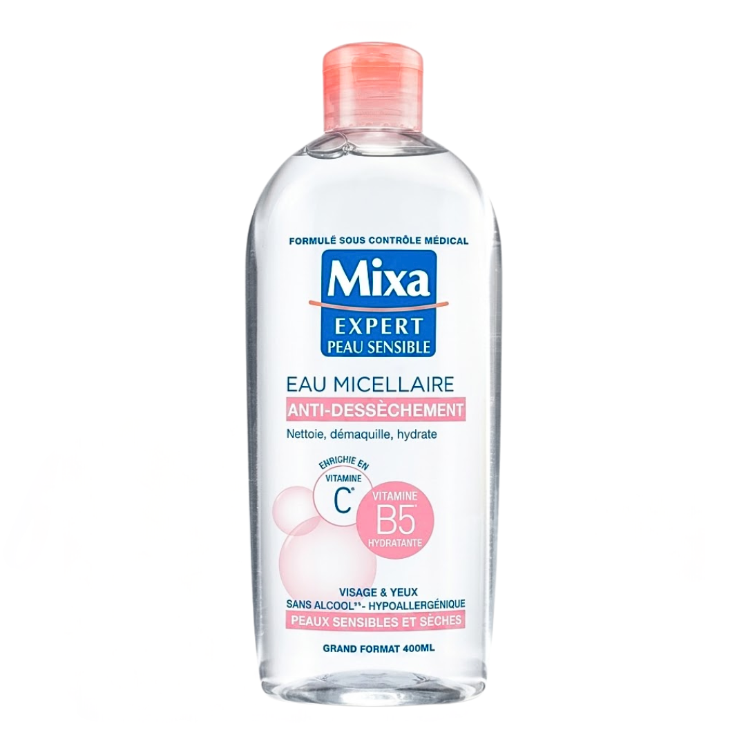 Eau Micellaire Physiologique Peaux Sensible & Sèche 400ml