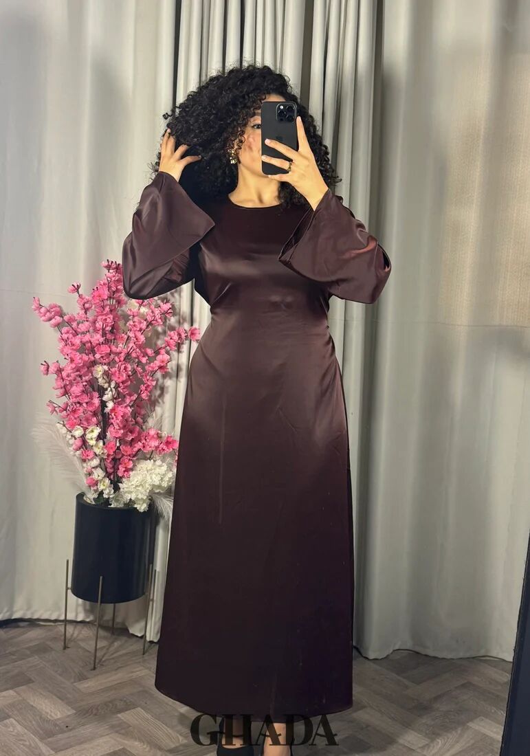 Robe Longue Satinée