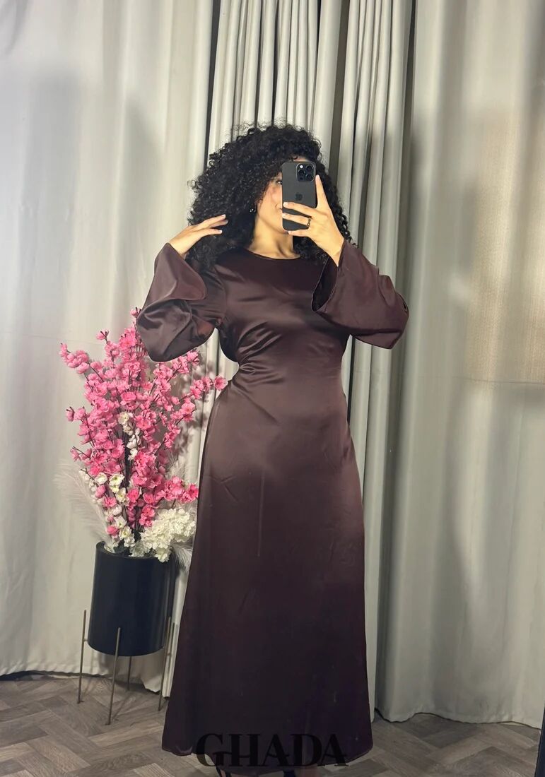 Robe Longue Satinée