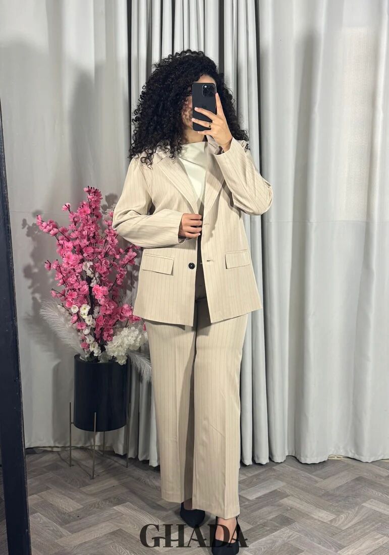 Ensemble Tailleur À Rayures thumbnail 4