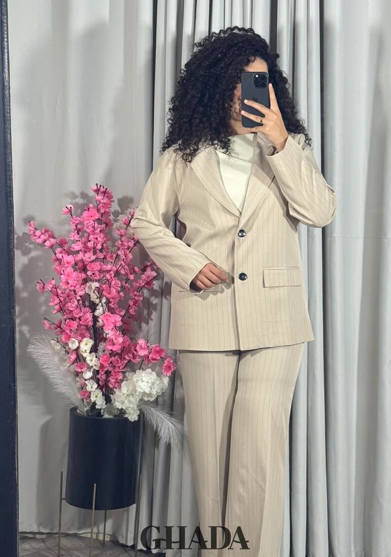 Ensemble Tailleur À Rayures thumbnail 3