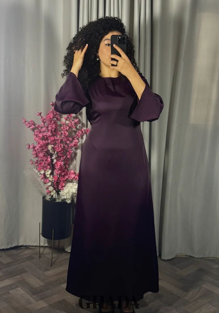 Robe Longue Satinée