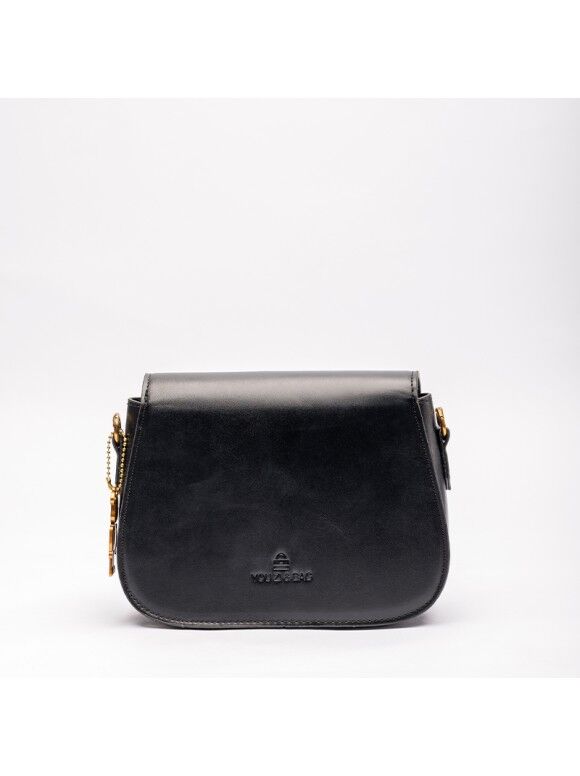Sac Bandoulière Demi-lune Avec Détails Dorés thumbnail 3