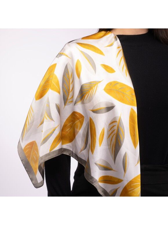 Foulard Polypashmina Feuilles D'automne thumbnail 2
