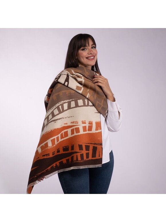 Châle Poly Pashmina