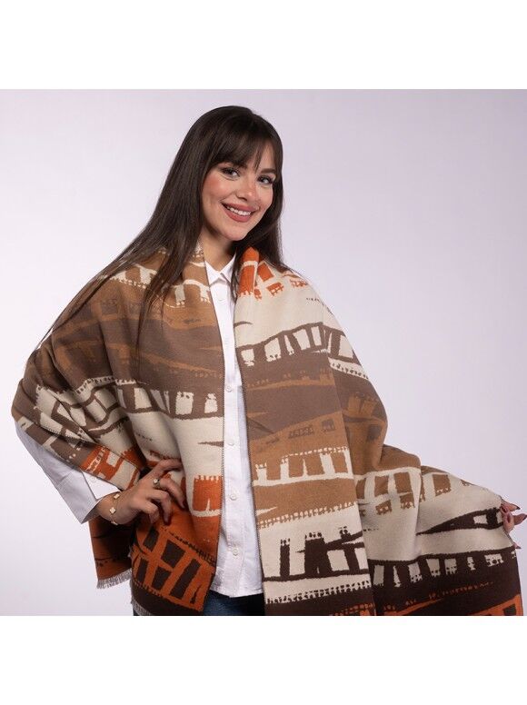 Châle Poly Pashmina