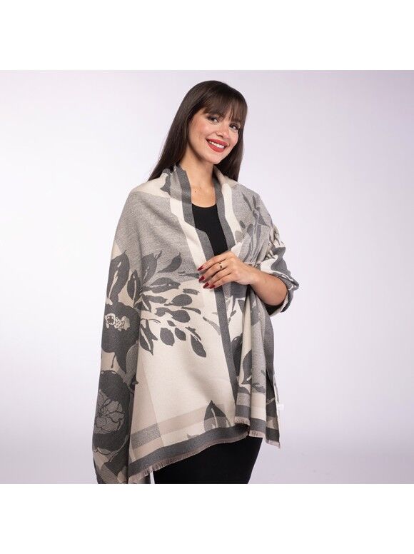 Châle Poly Pashmina