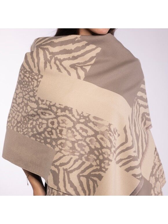 Châle Poly Pashmina