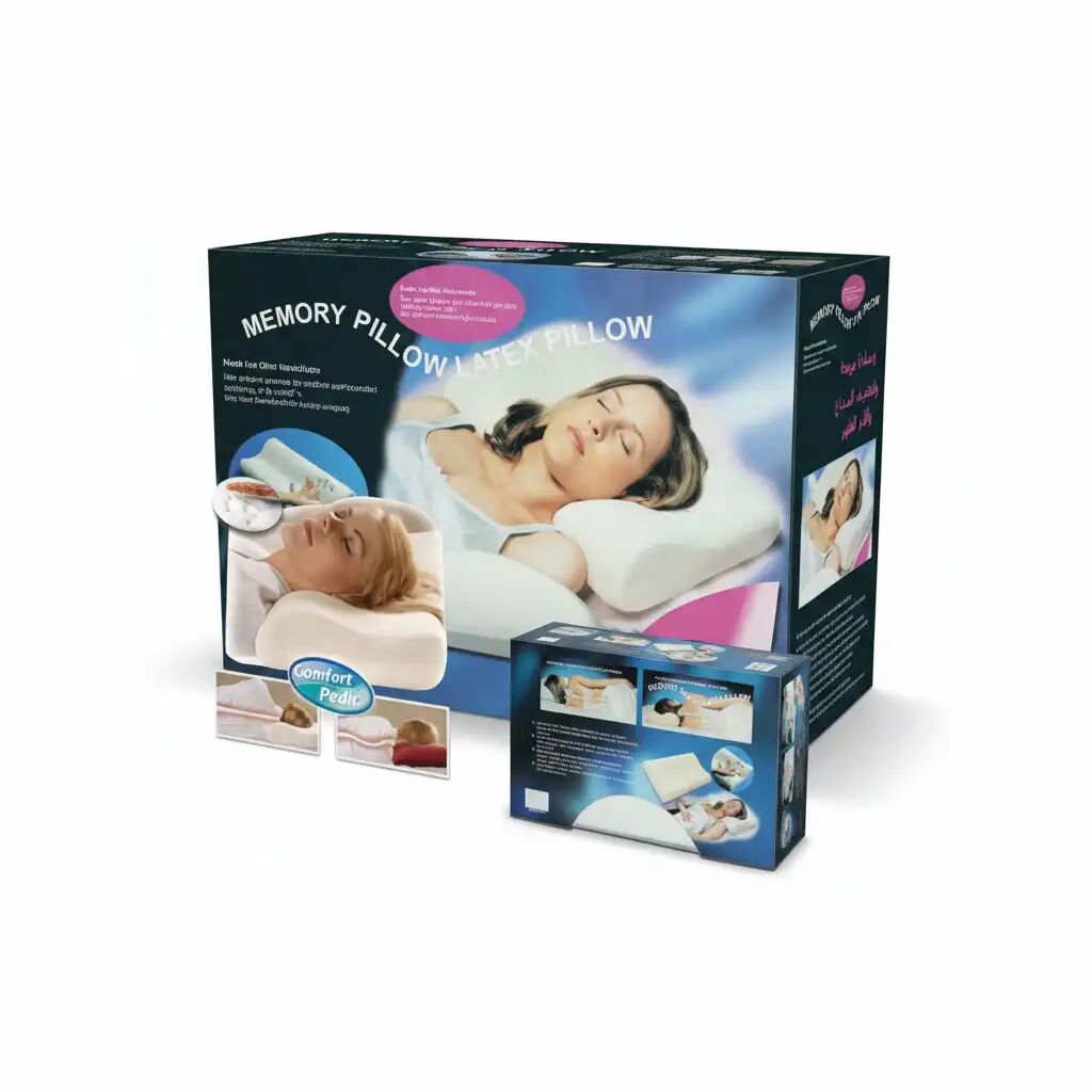 Oreiller - Médical - Qualité Supérieure - Ergonomique - Soutien Cervical - Confort Medium