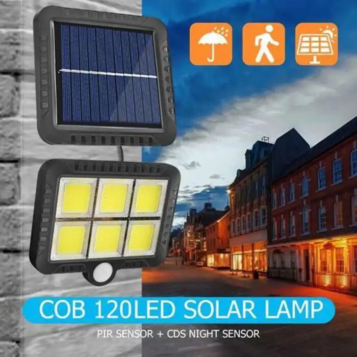 Lampe Solaire Haut Qualite Avec Détecteur De Mouvement Solar Lamp thumbnail 3