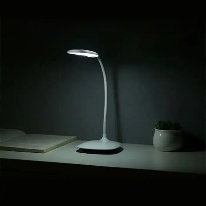 Lampe De Bureau- Rechargeable Usb - Flexible - Tactile - Multicolore