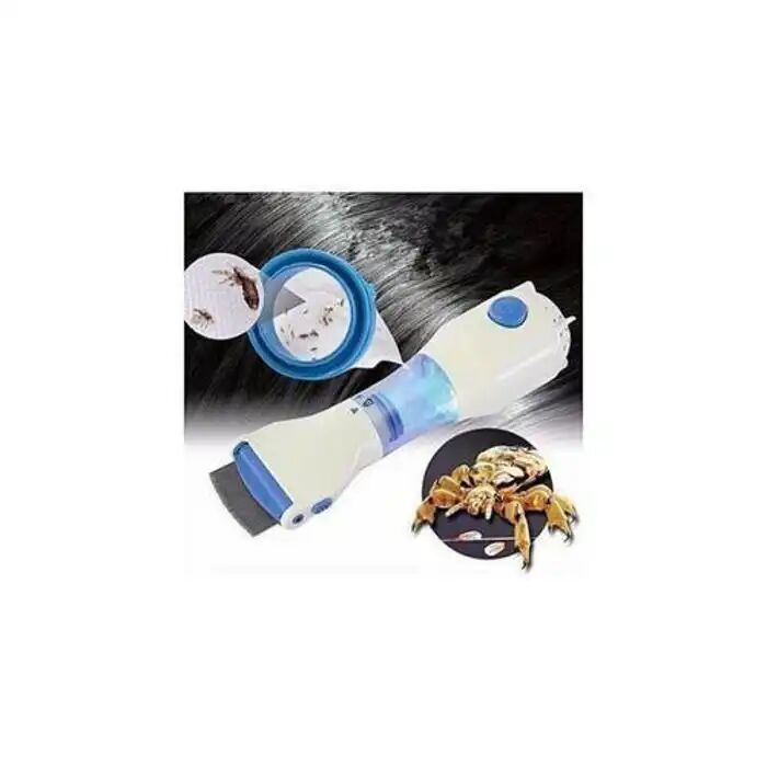 Peigne Aspirateur Solution Anti Poux - Parfait Pour Eliminer Les Désagréables Poux Facilement Et Naturellement