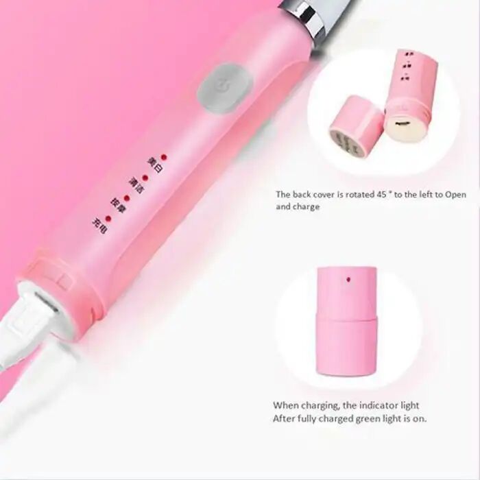 4en1 Électrique Rechargeable Pour Nettoyage De Visage Avec Brosse Et Vibration thumbnail 3