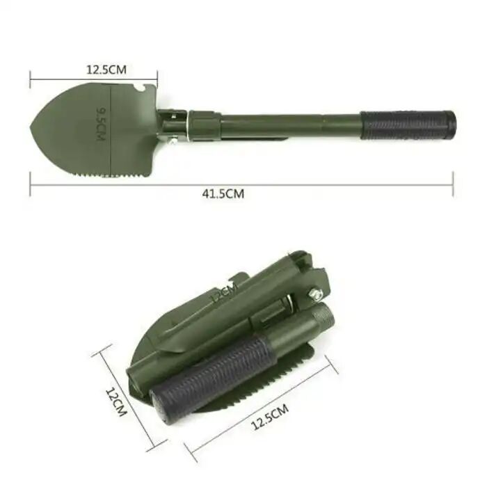 Pelle Pliante - Militaire - Portable - Compacte - Sac Tactique - Outil De Jardinage