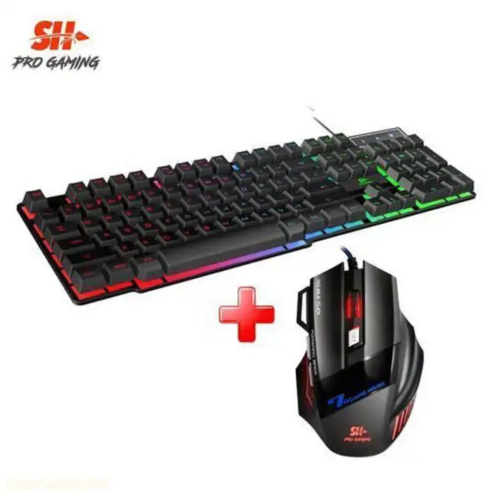 Combo Gaming - Iboga - Clavier Et Souris 7d 