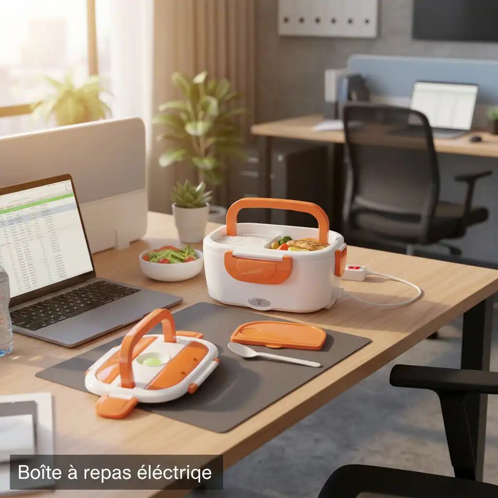 Boîte À Repas Électrique - Non Spécifié - Réchauffe Plats - 1,05 L - 40w - Transportable