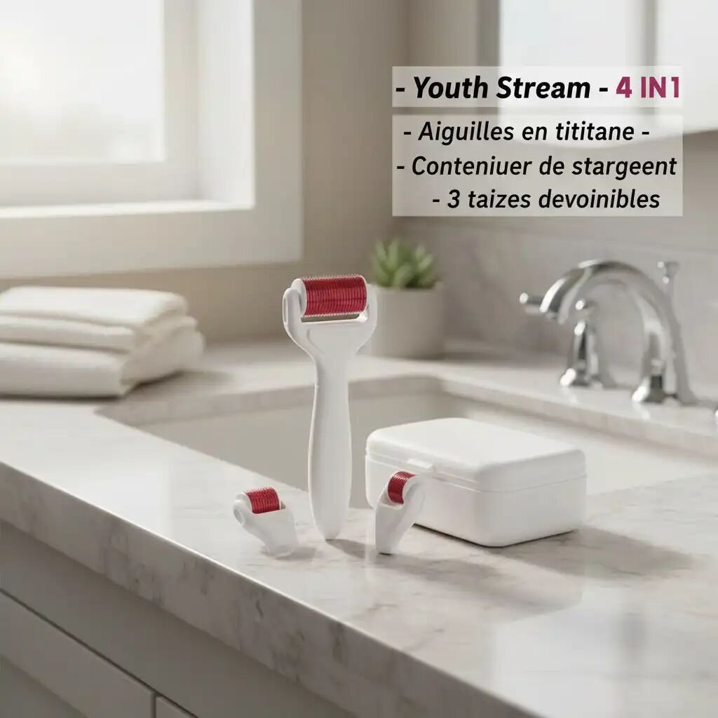 Youth Stream - 4 In1 - Aiguilles En Titane - Conteneur De Rangement - 3 Tailles Disponibles thumbnail 3