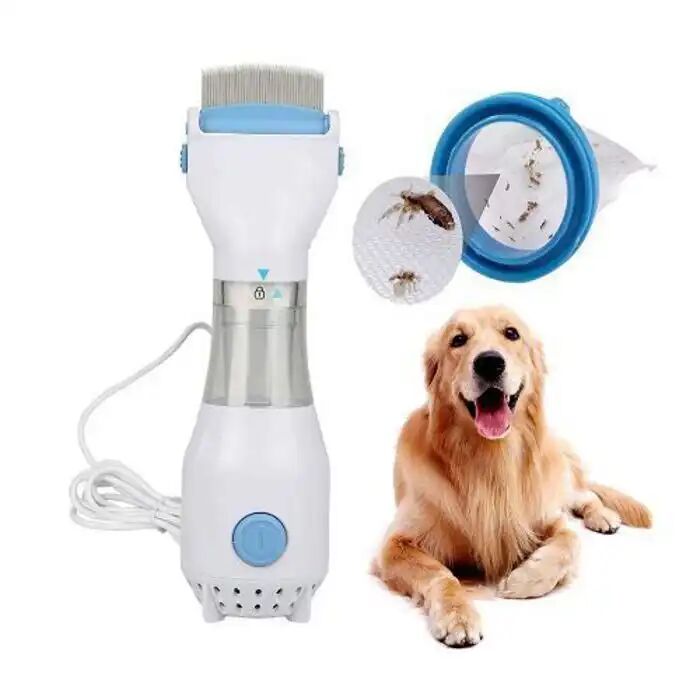 Peigne A Poux Electrique Coffre A Tuer Animaux De Compagnie Chiens Chats thumbnail 4