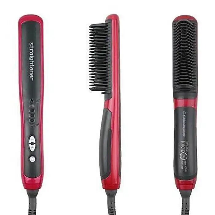Straightener Brosse Lissante Chauffante Électrique Original