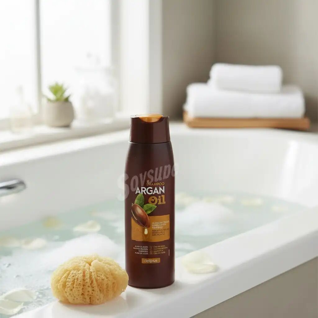 Shampoing Argan Oil - Kératine - Jojoba - 400 Ml thumbnail 3