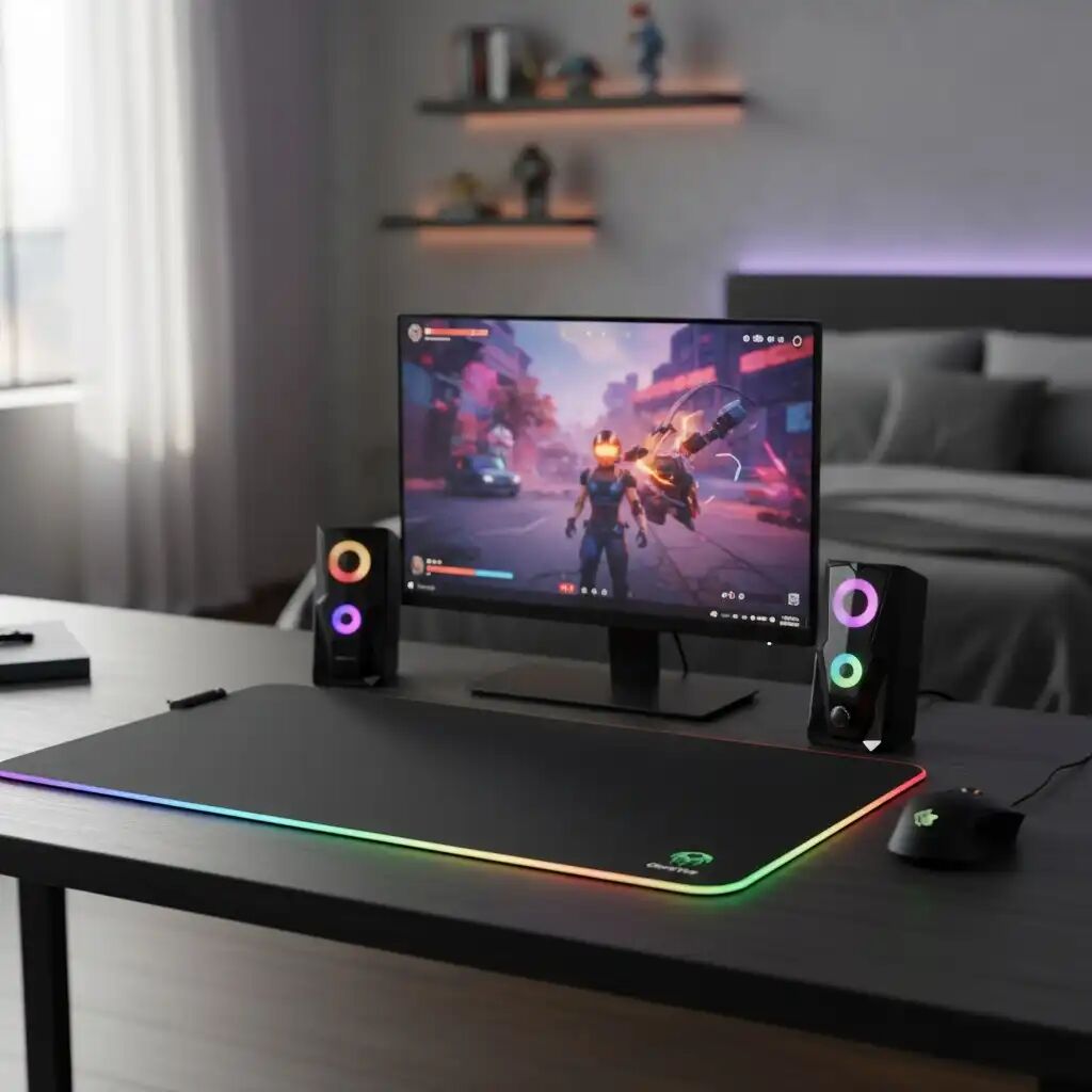 Haut-parleurs Stéréo - Rgb - 2x3w - 160hz-20khz - Compatible Gamer