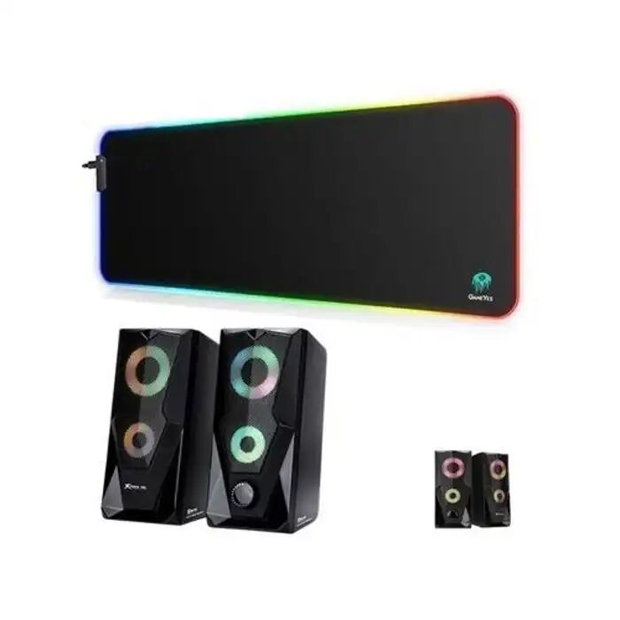 Haut-parleurs Stéréo - Rgb - 2x3w - 160hz-20khz - Compatible Gamer thumbnail 3