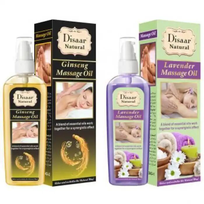 Huile De Massage - Pack 2 - Naturelle - Relaxante 