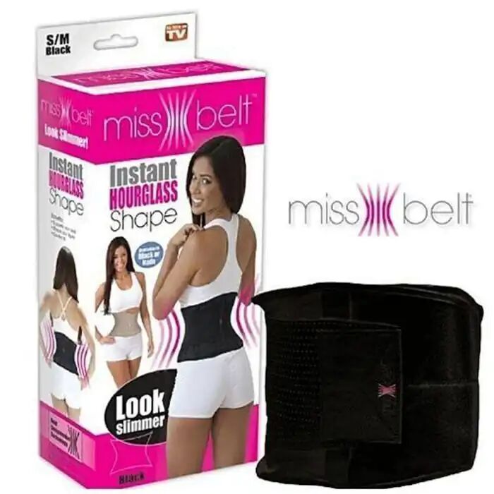 Ceinture Minceur  - Shaper Sablier - Réglable - Confortable - Multicolore