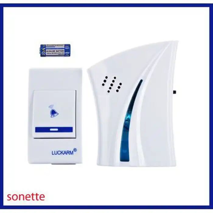 Sonnette Sans Fil - Nouveau - Télécommandée - Installation Facile