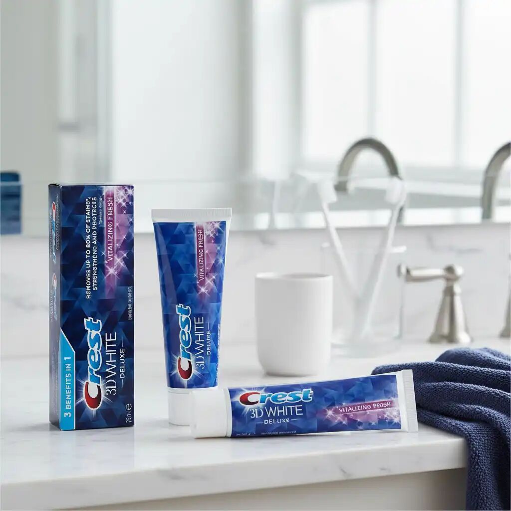 Dentifrice 3d White Deluxe Vitalizing Fresh 3 In 1