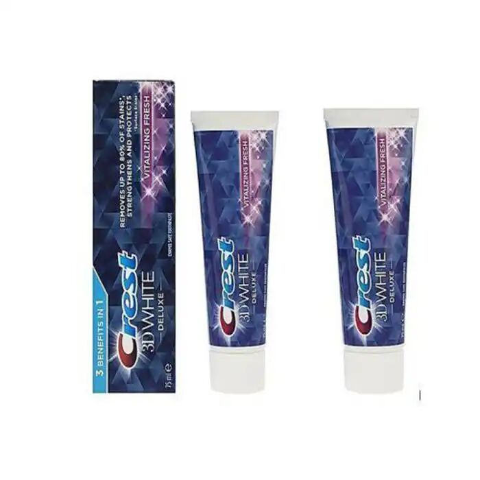 3d White Deluxe Toothpaste Vitalizing Fresh X 2