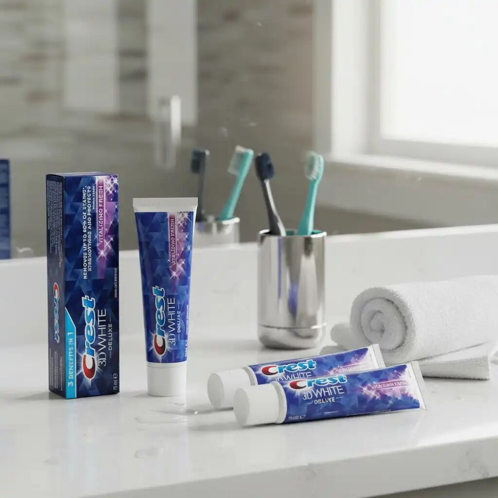3d White Deluxe Toothpaste Vitalizing Fresh X 2 thumbnail 3