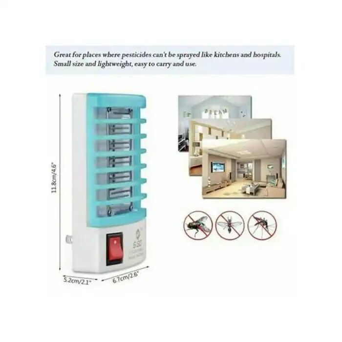 Lampe Électrique Anti-moustique - 3pièce - Non Toxique - Faible Consommation Dénergie