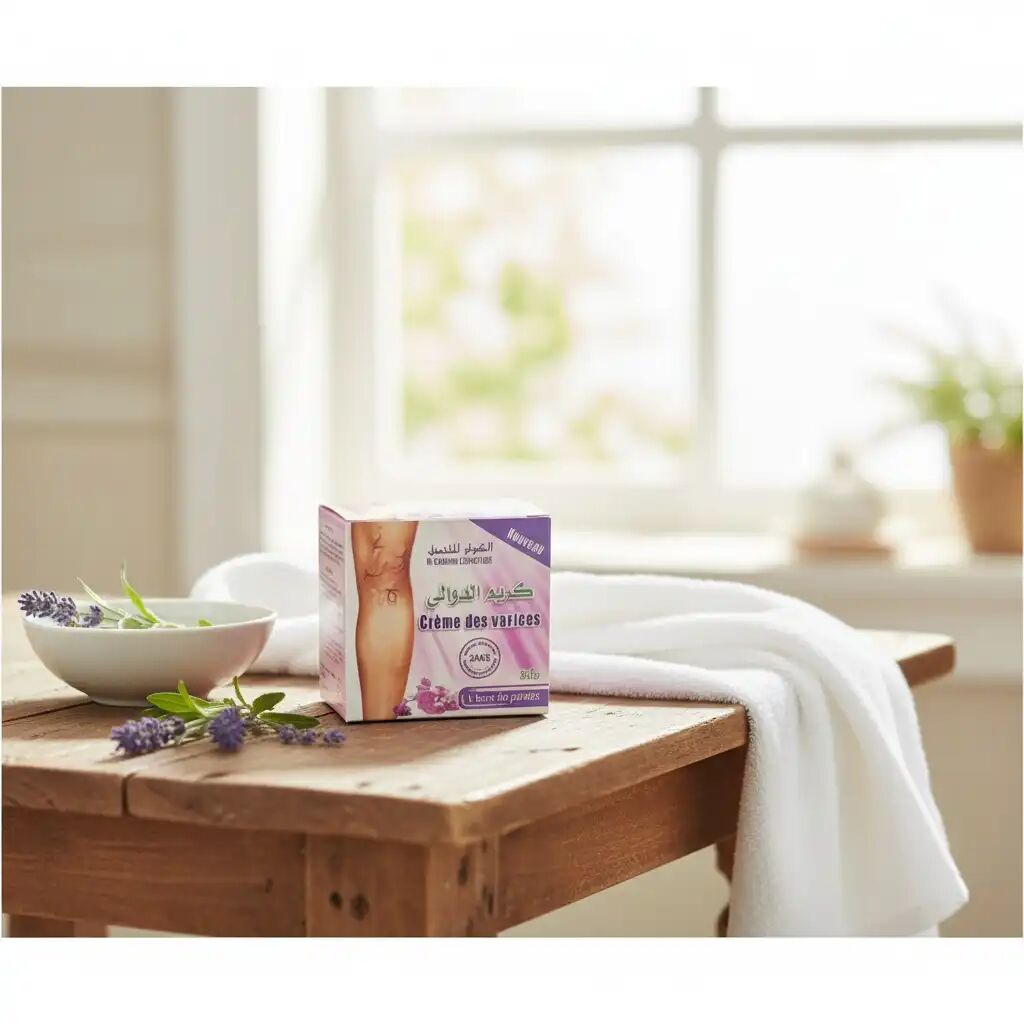 Crème - Bio - Crème Des Varices - Stimule Circulation - Réduit Varices - Soulage Douleurs
