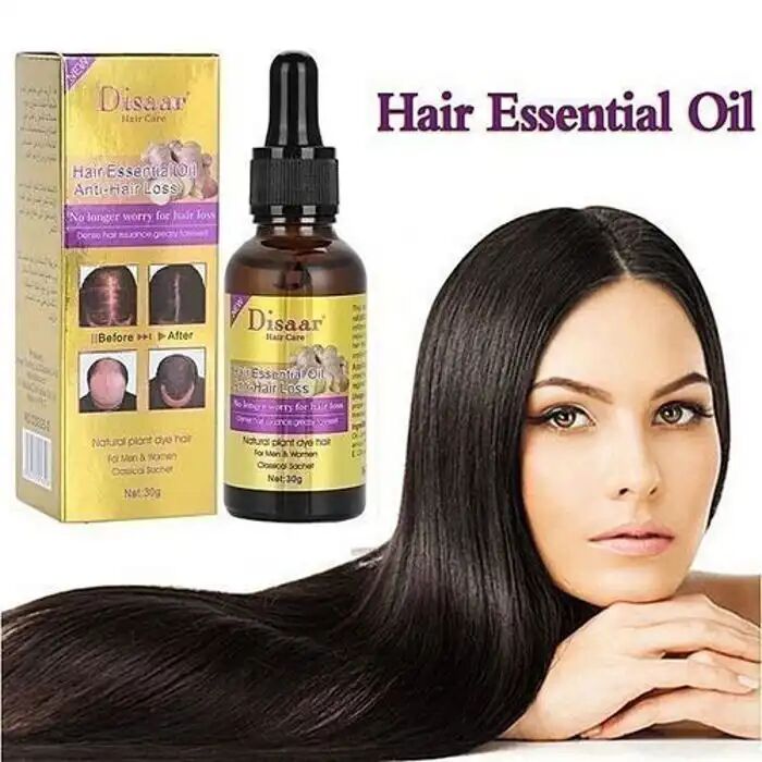 Huile Dor Et Traitement Naturel Pour La Perte De Cheveux - Renforce Les Racines thumbnail 3
